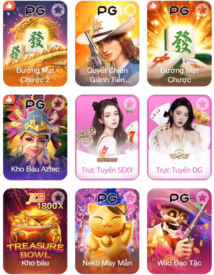 Các trò chơi hot tại 88XX02